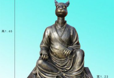商场十二生肖铜雕