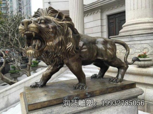 城市狮子动物铜雕 城市狮子动物铜雕