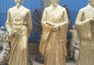 医院扁鹊铜雕