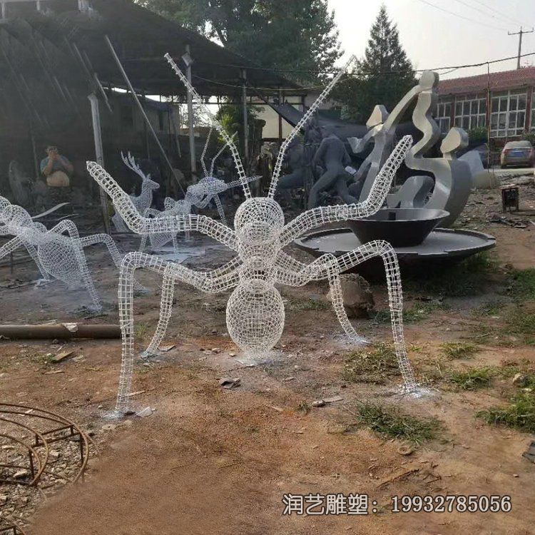 游乐场不锈钢蚂蚁雕塑 游乐场不锈钢蚂蚁雕塑