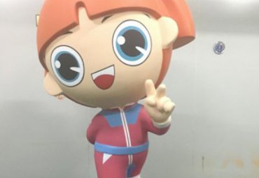 城市玻璃钢公仔卡通雕塑
