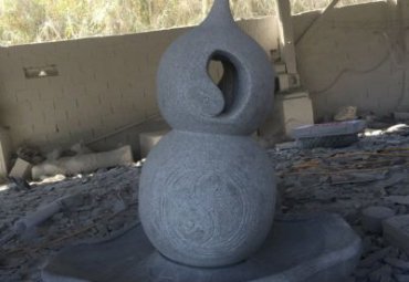 企业葫芦景观石雕