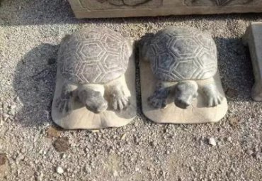 游乐场乌龟石雕