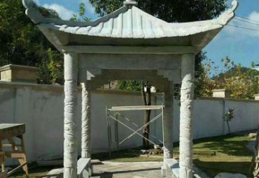 小区凉亭景观石雕