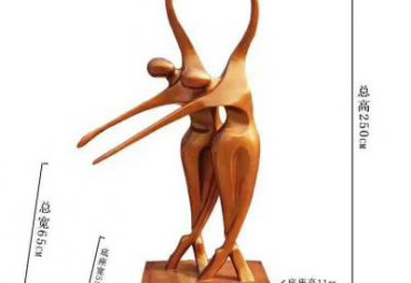 学校跳舞人物铜雕