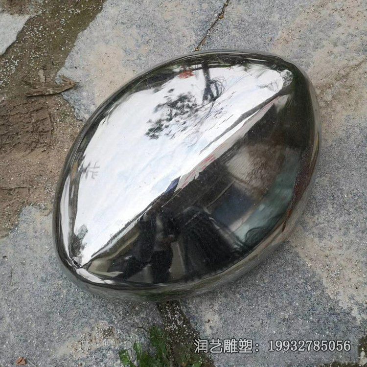 广场不锈钢鹅卵石雕塑 广场不锈钢鹅卵石雕塑