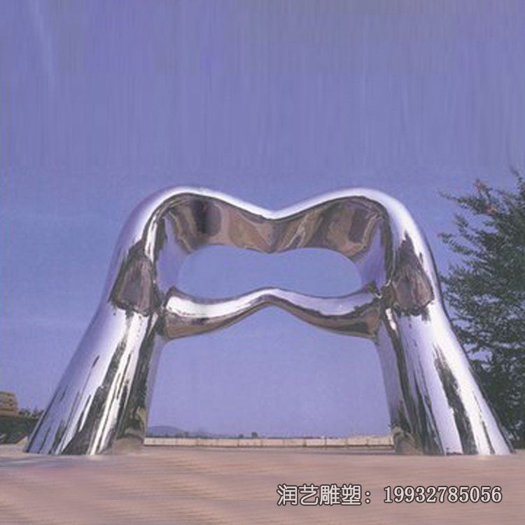 小区不锈钢手景观雕塑 小区不锈钢手景观雕塑