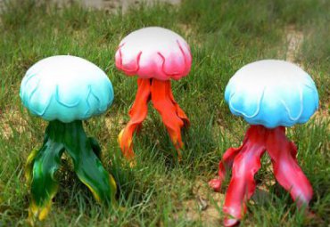 小区玻璃钢海洋生物动物雕塑