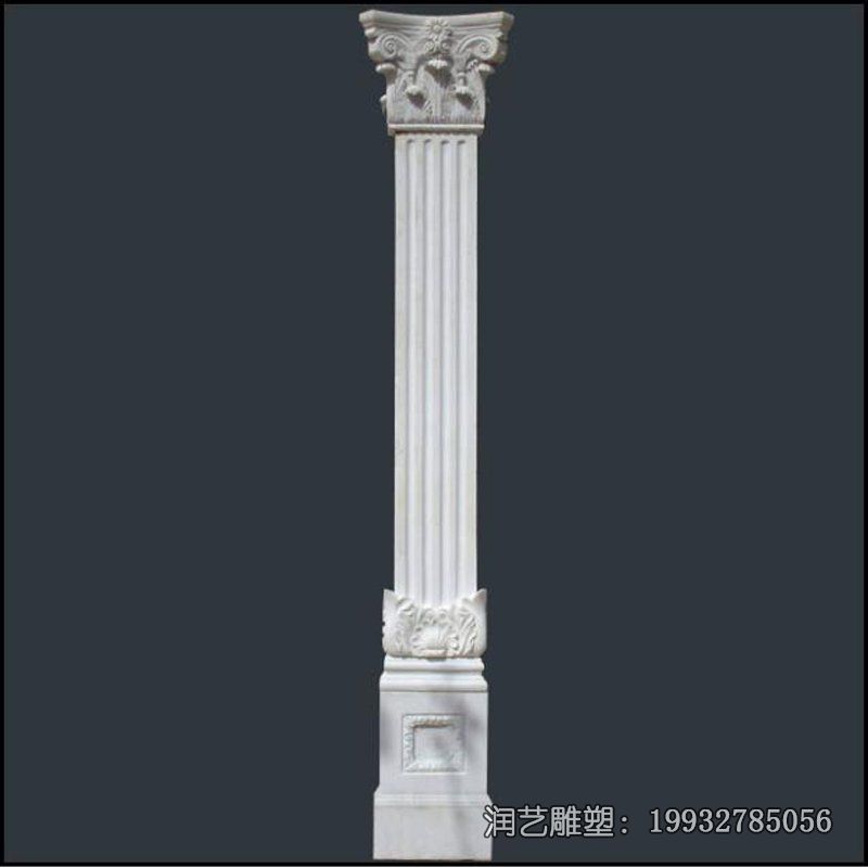 广场罗马柱石雕 广场罗马柱石雕