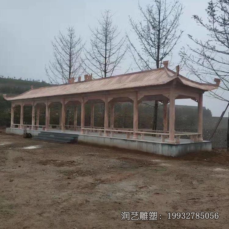 草坪长廊景观石雕 草坪长廊景观石雕
