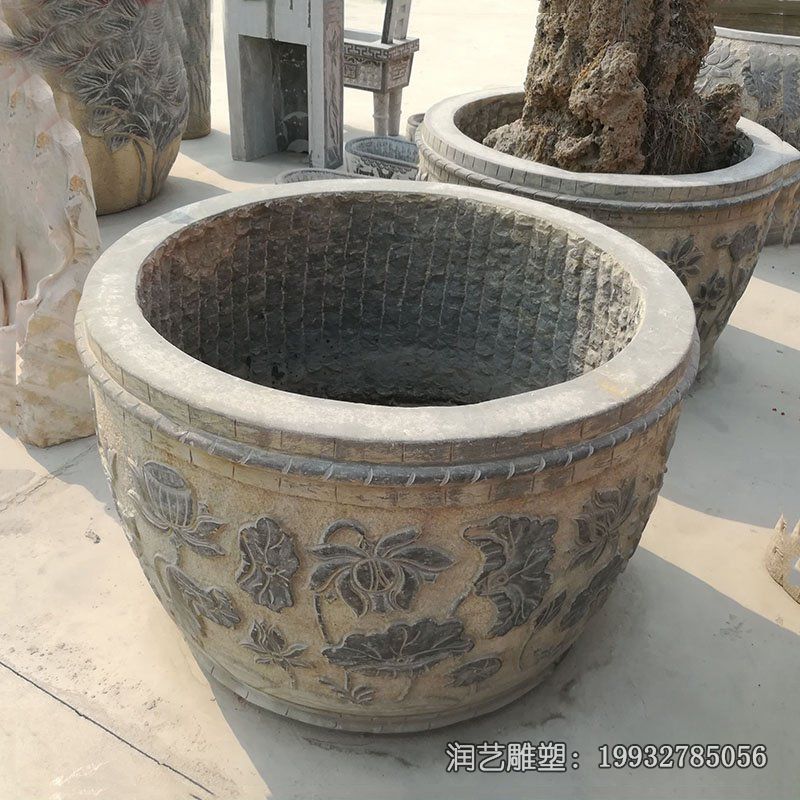 学校水缸景观石雕 学校水缸景观石雕