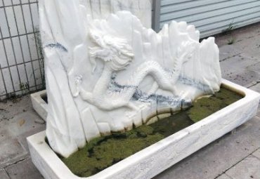 景区流水盆景观石雕