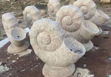 商场海螺景观石雕
