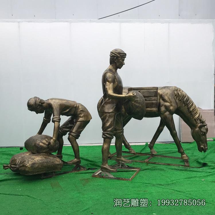 景区民俗人物铜雕 景区民俗人物铜雕