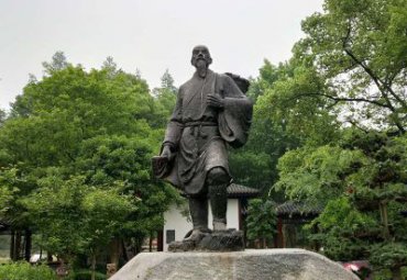 医院李时珍铜雕