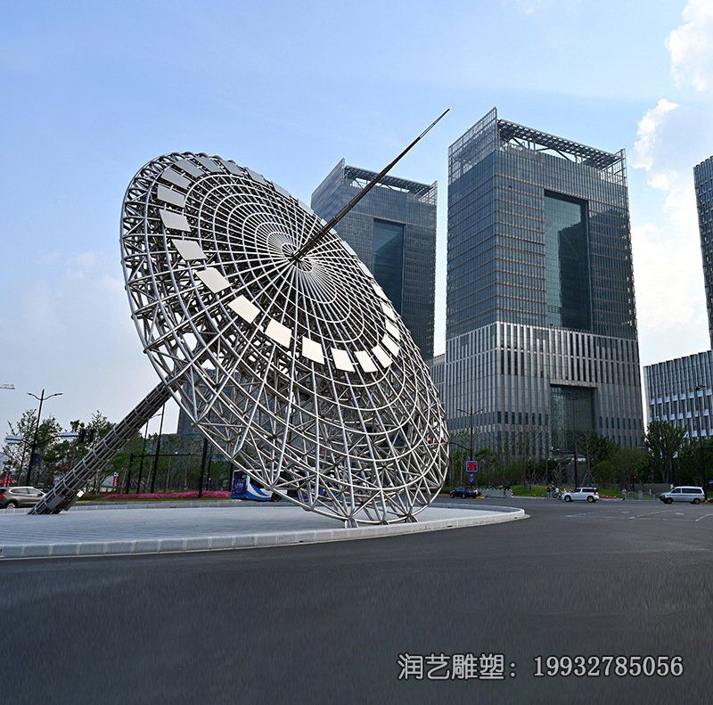 企业不锈钢镂空景观雕塑 企业不锈钢镂空景观雕塑