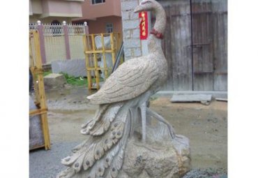 游乐场孔雀石雕