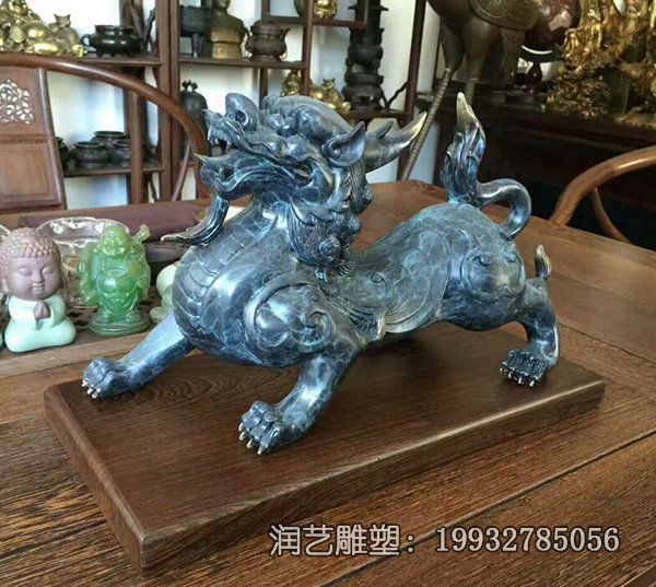 景区麒麟动物铜雕 景区麒麟动物铜雕