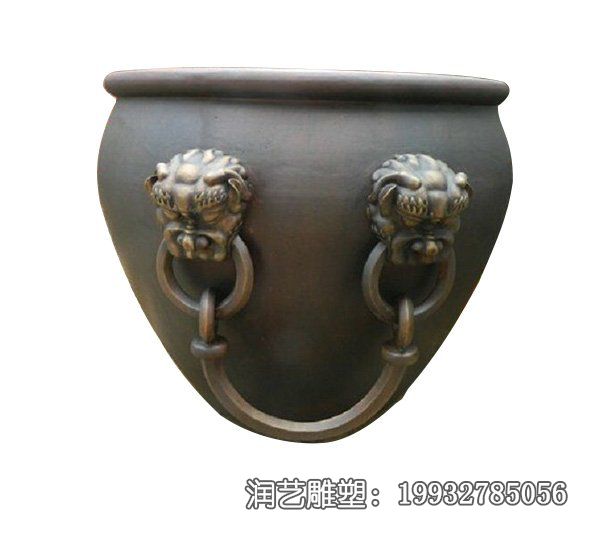 小区水缸景观铜雕 小区水缸景观铜雕
