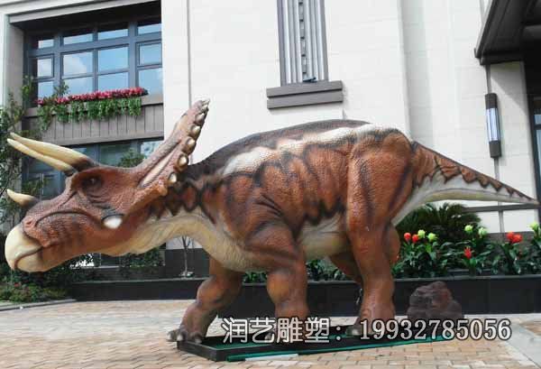 广场玻璃钢恐龙雕塑 广场玻璃钢恐龙雕塑