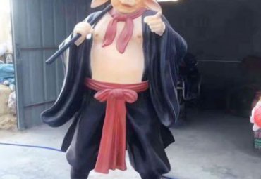 学校玻璃钢西游记人物雕塑