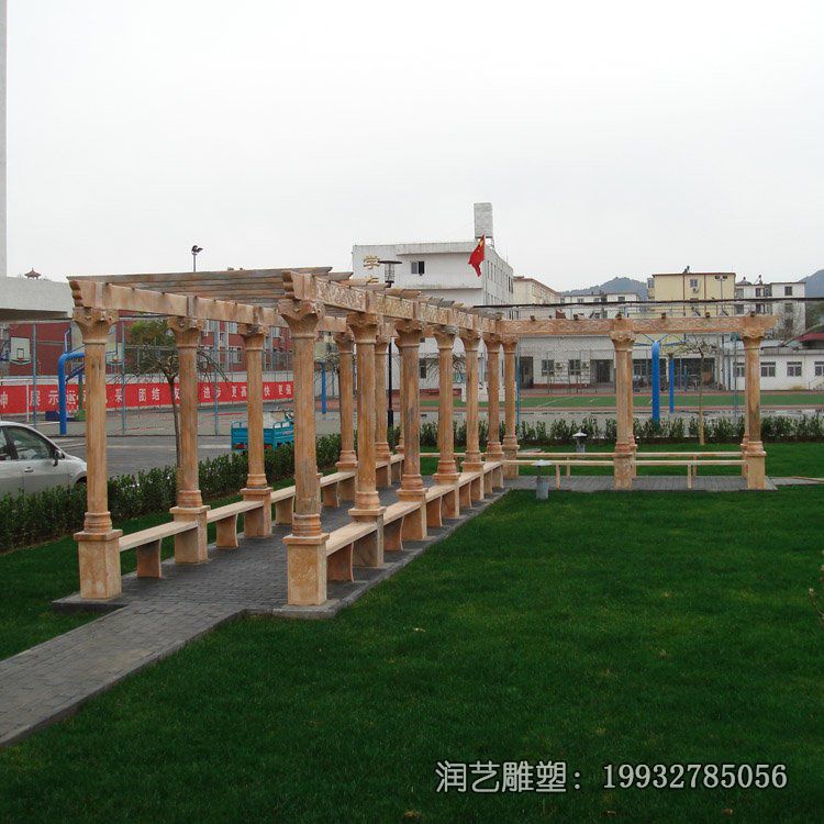 景区长廊景观石雕 景区长廊景观石雕