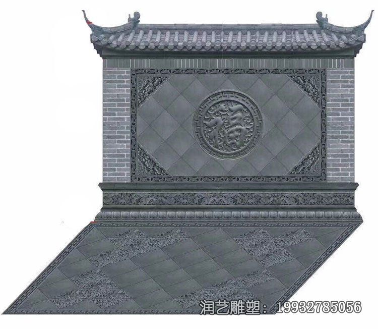 商场影壁景观石雕 商场影壁景观石雕