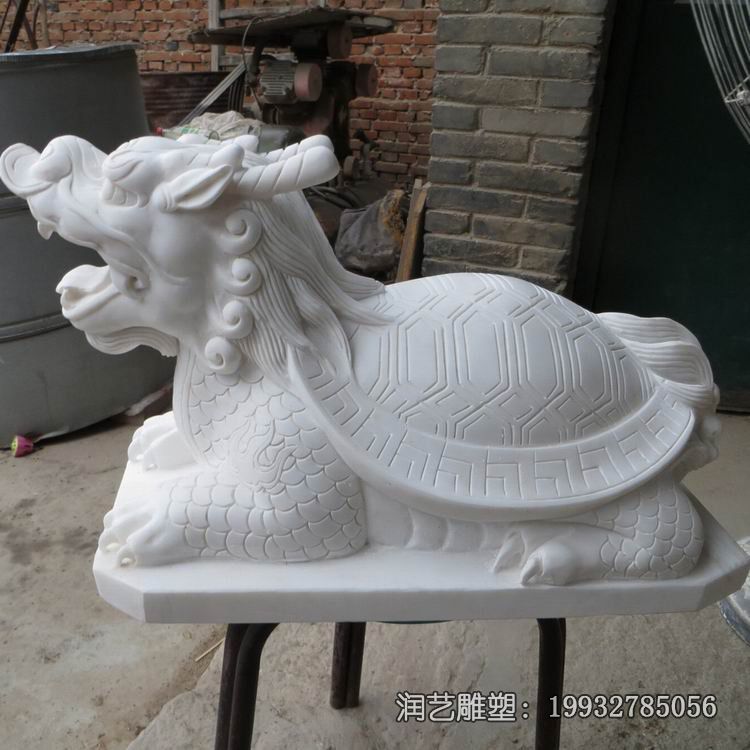 商业街龙龟动物石雕 商业街龙龟动物石雕