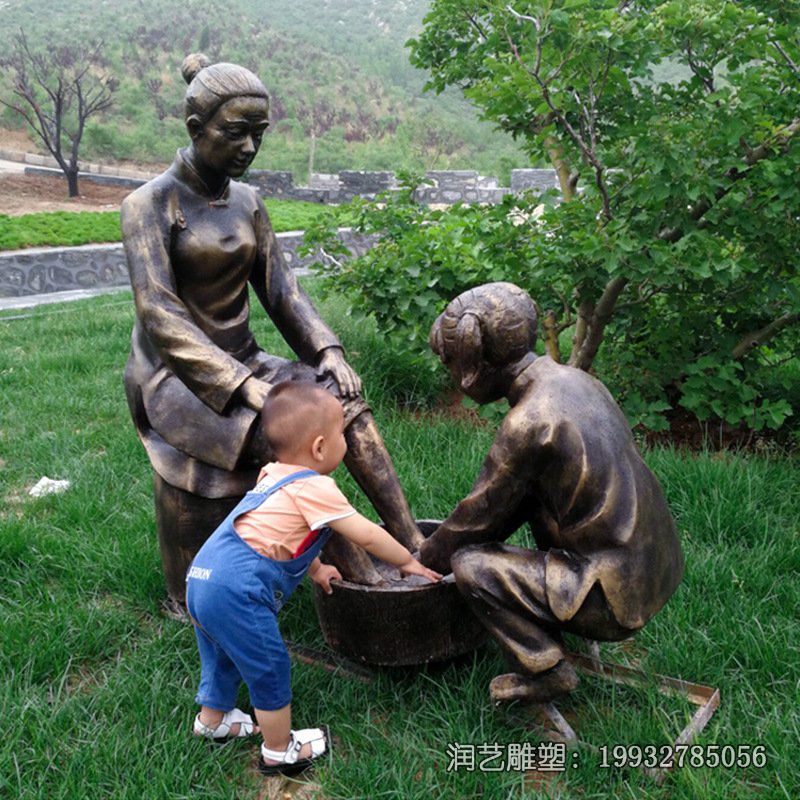 企业典故人物铜雕 企业典故人物铜雕