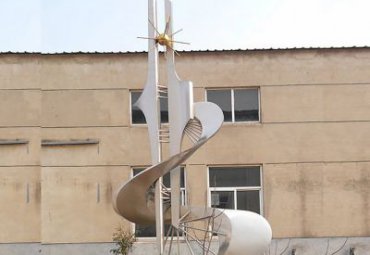 学校不锈钢校园景观雕塑