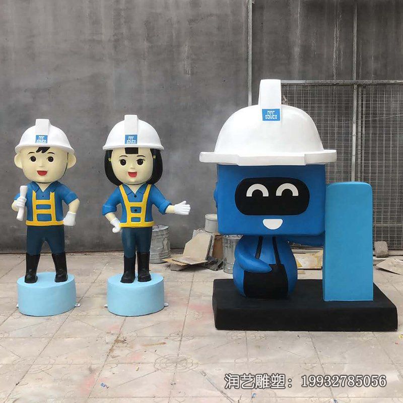 城市玻璃钢消防员雕塑 城市玻璃钢消防员雕塑