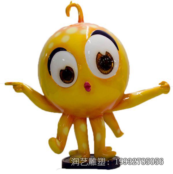医院玻璃钢章鱼雕塑 医院玻璃钢章鱼雕塑