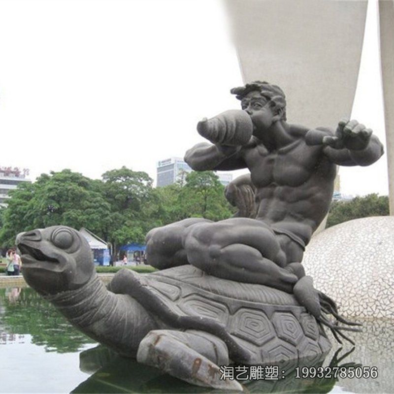 草坪海螺景观石雕 草坪海螺景观石雕