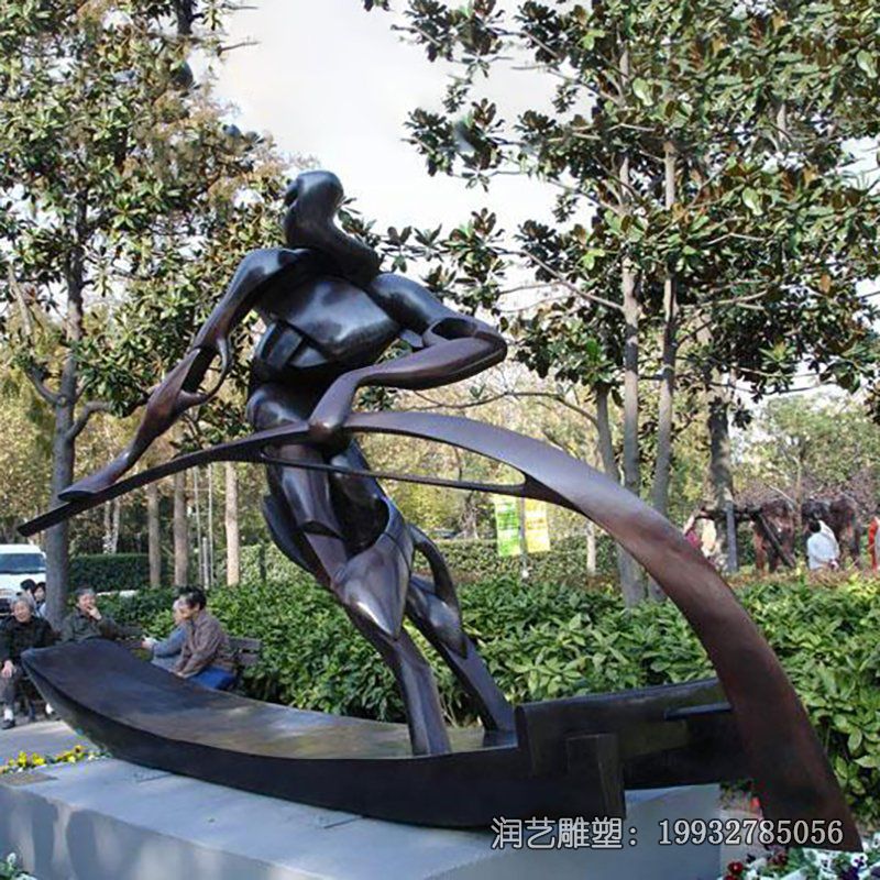 企业抽象人物铜雕 企业抽象人物铜雕