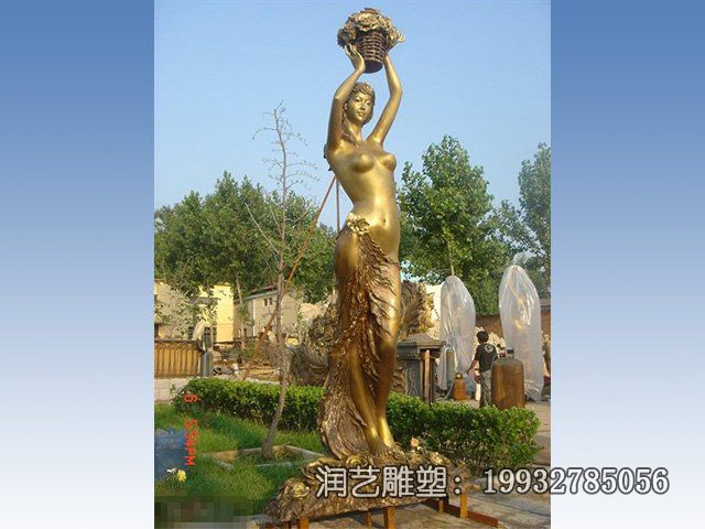 游乐场西方人物铜雕 游乐场西方人物铜雕