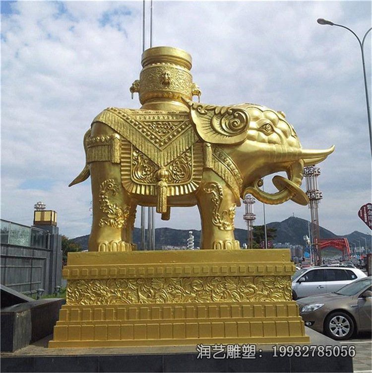 广场大象动物铜雕 广场大象动物铜雕