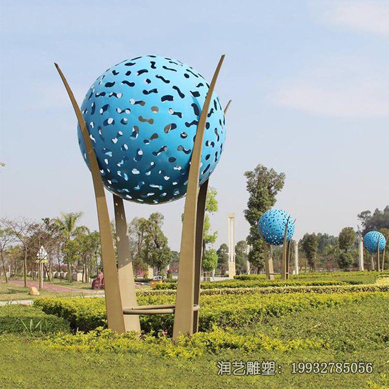 公园不锈钢镂空景观雕塑 公园不锈钢镂空景观雕塑
