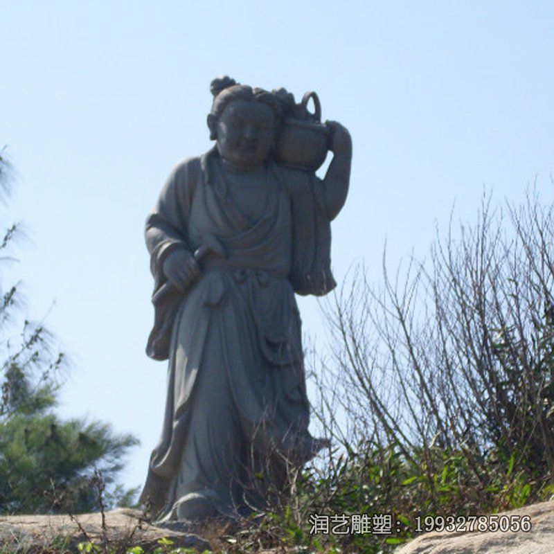 景区八仙过海人物石雕 景区八仙过海人物石雕