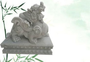广场大理石貔貅石雕
