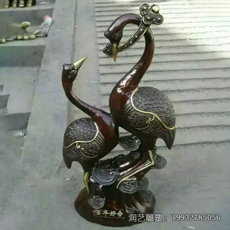 企业天鹅动物铜雕 企业天鹅动物铜雕