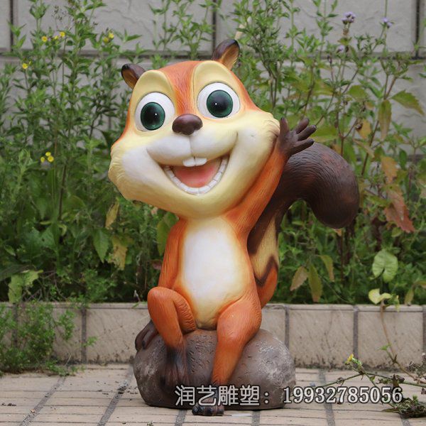 学校玻璃钢熊出没卡通雕塑 学校玻璃钢熊出没卡通雕塑