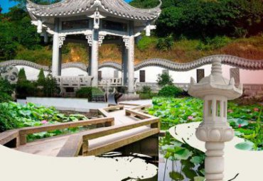 景区灯景观石雕