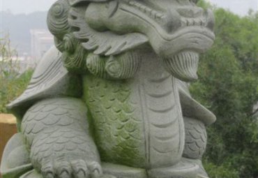 商场龙龟动物石雕