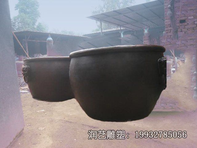 企业水缸景观铜雕 企业水缸景观铜雕
