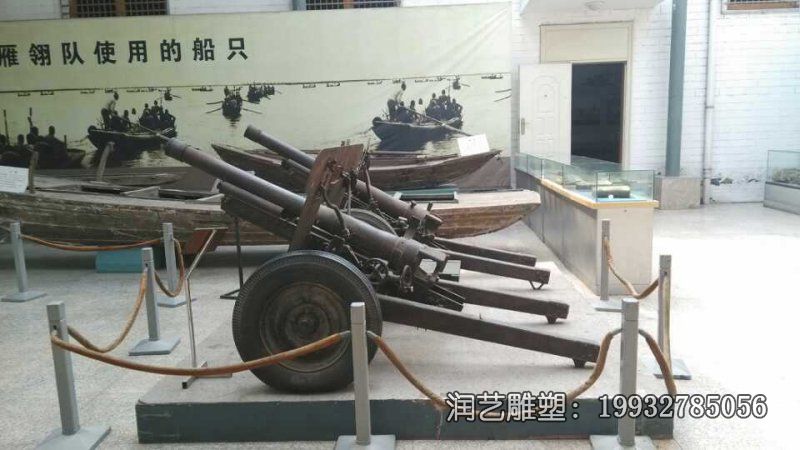 小区大炮景观铜雕 小区大炮景观铜雕