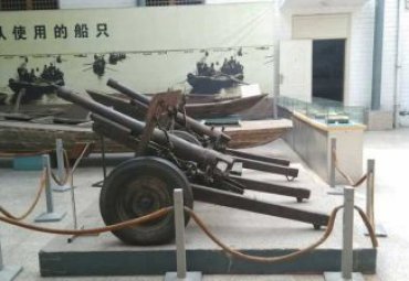 小区大炮景观铜雕