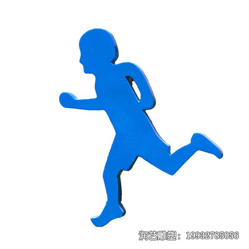商场不锈钢跑步人物雕塑 商场不锈钢跑步人物雕塑