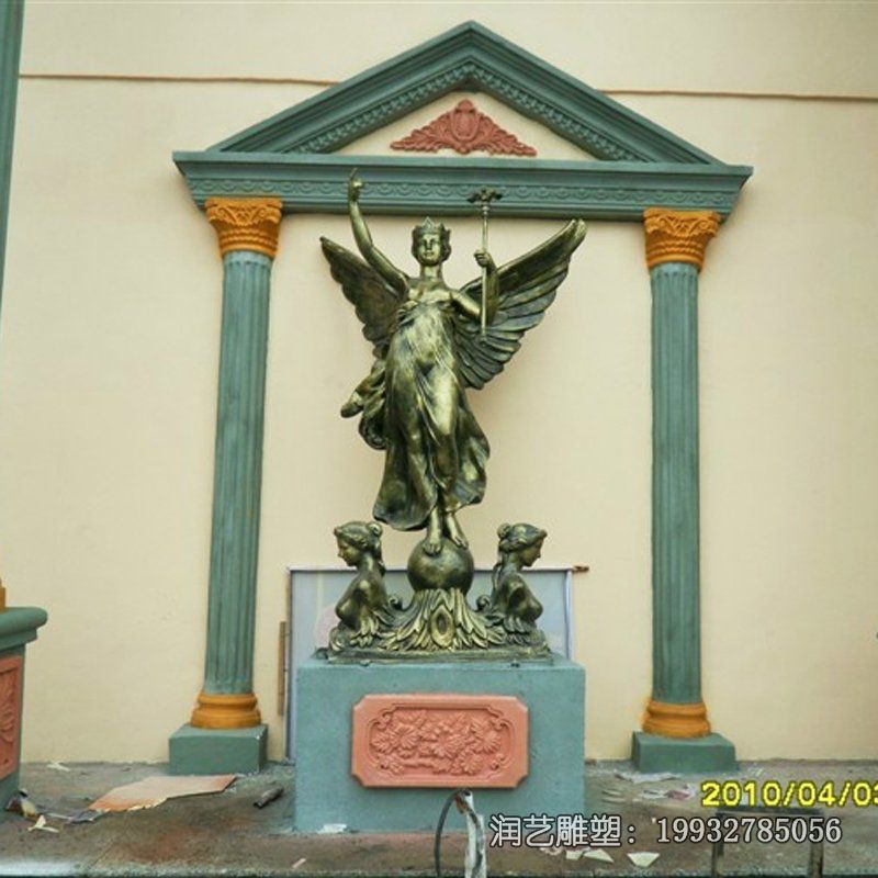 城市欧式罗马柱景观石雕 城市欧式罗马柱景观石雕