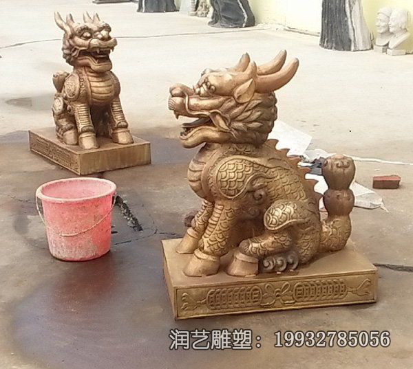 医院貔貅动物铜雕 医院貔貅动物铜雕