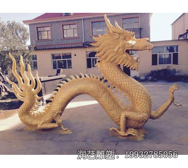 广场龙动物铜雕 广场龙动物铜雕